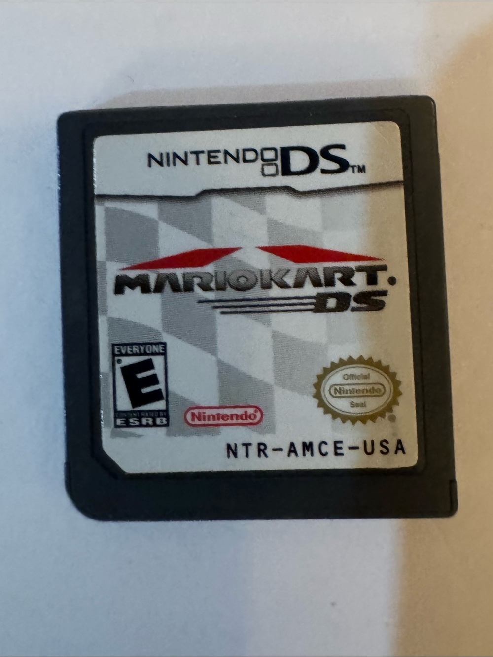 Mario Kart DS Nintendo DS Game Cart E Everyone 2005 Nintendo Car Racing Tested